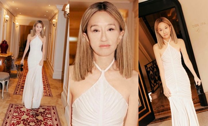 Blondwłosa Vera Wang w obcisłej sukni świętuje 77. urodziny