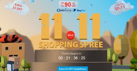Druga tura wielkiej wyprzedaży w Geekbuying
