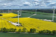 Farma wiatrowa grupy Cyfrowy Polsat, fot. materiały prasowe