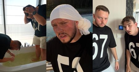 Książulo ZABRAŁ GŁOS po wizycie w Hotelu Gołębiewski i pokazał NOWE ZDJĘCIA! "W Pobierowie najfajniejsza jest trasa na Mazury..."