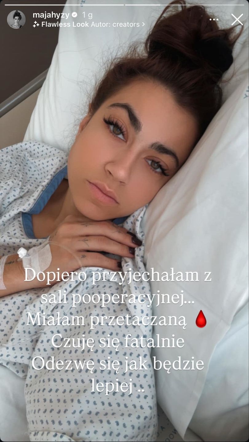 Maja Hyży przeszła kolejną operację