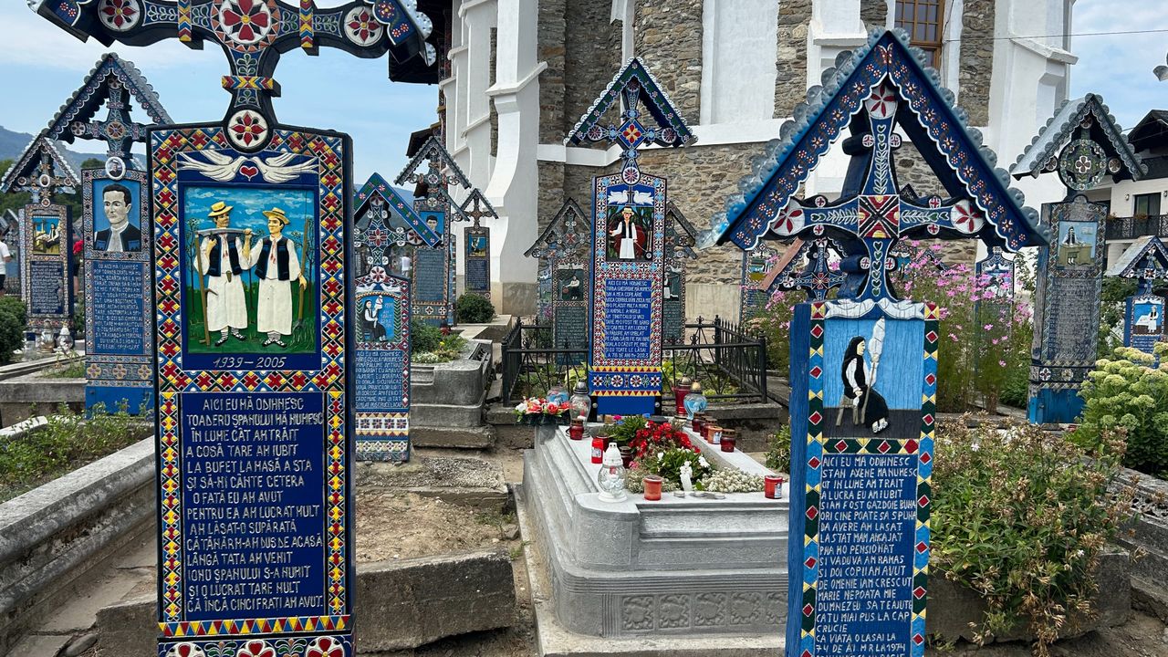 Cimitirul Vesel, czyli tzw. Wesoły Cmentarz
