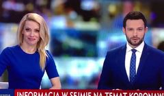 Piątka prowadzących „Info Raport”. Szef TAI zadowolony z pierwszego wydania