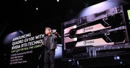Nvidia prezentuje Quadro GV100 - najpotężniejszą kartę dla profesjonalistów
