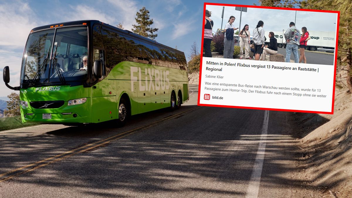 Niemieccy turyści oburzeni postawą kierowcy Flixbusa