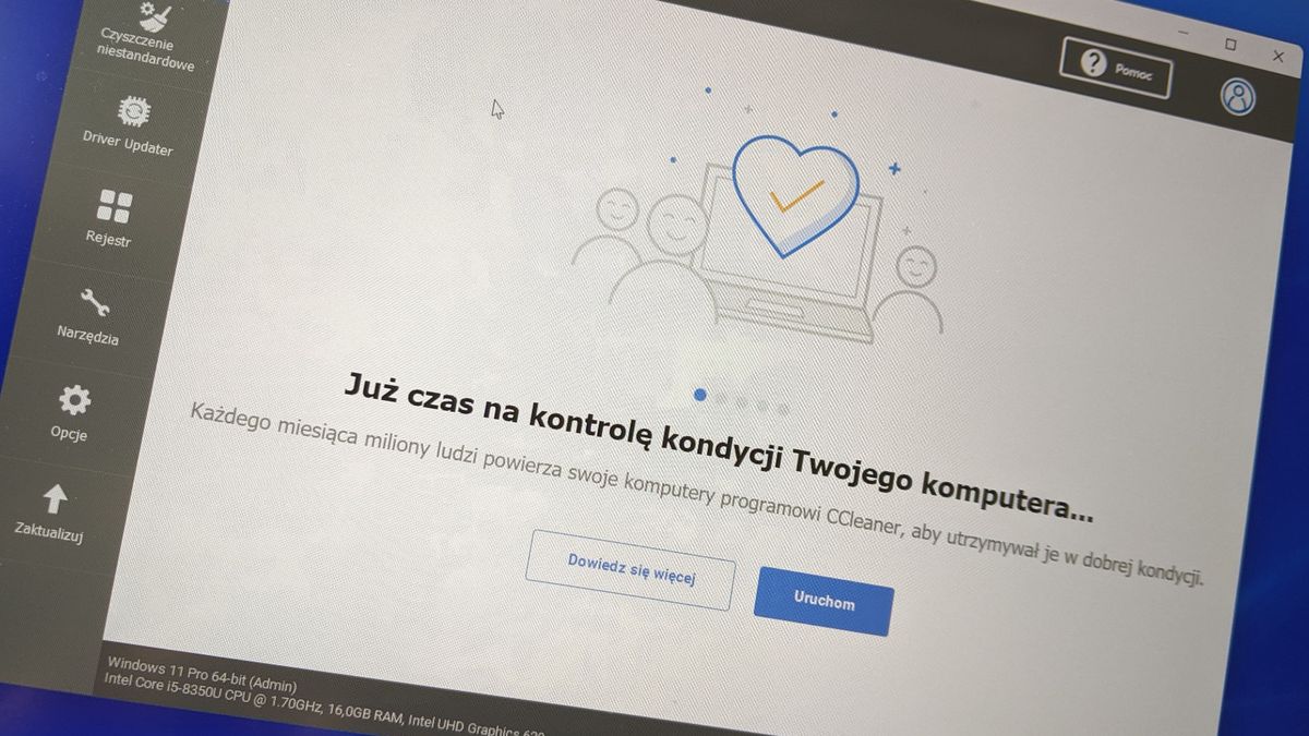 CCleaner: jak zmienić język?