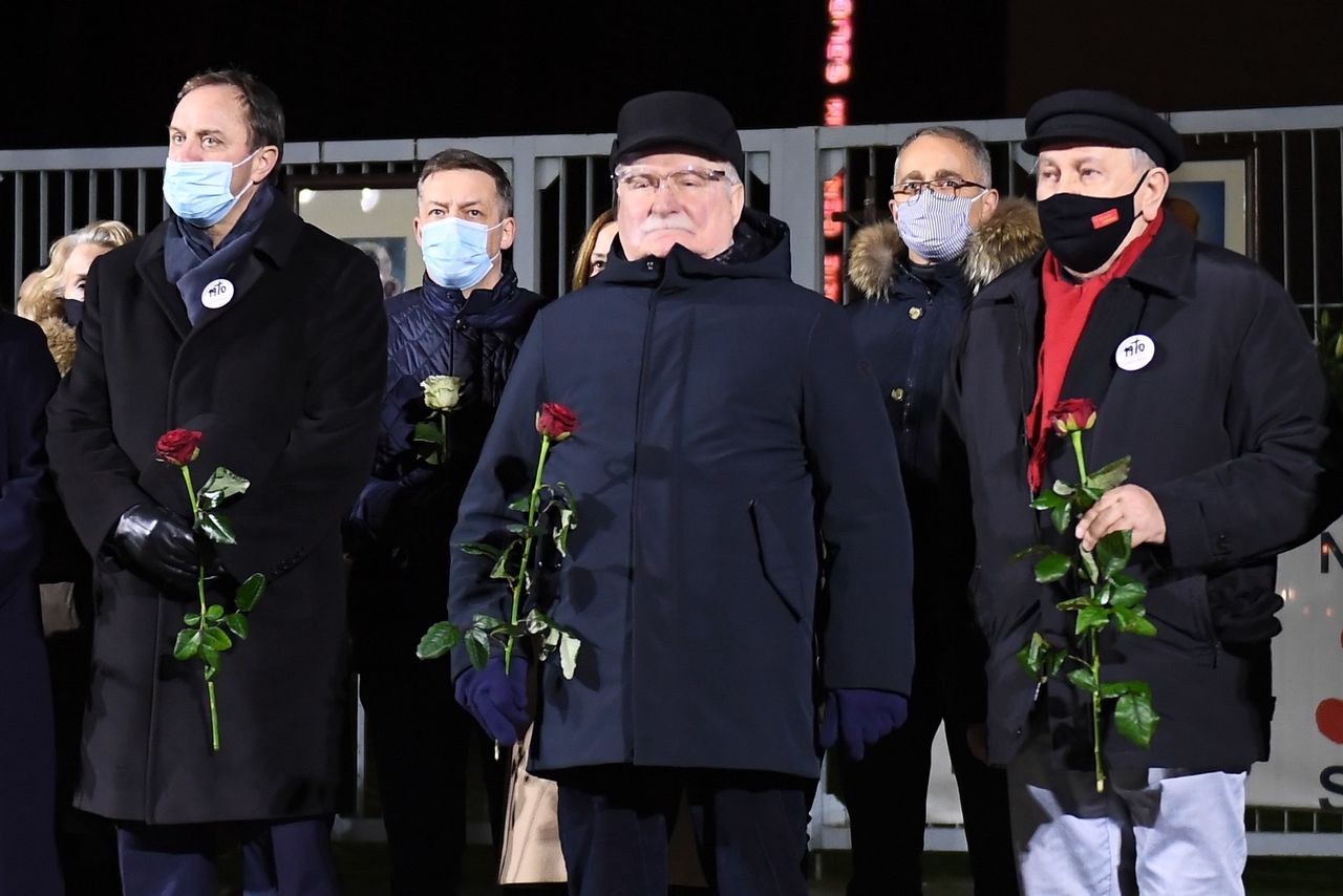 Gdańsk. 50. rocznica Grudnia'70. Lech Wałęsa zabrał głos