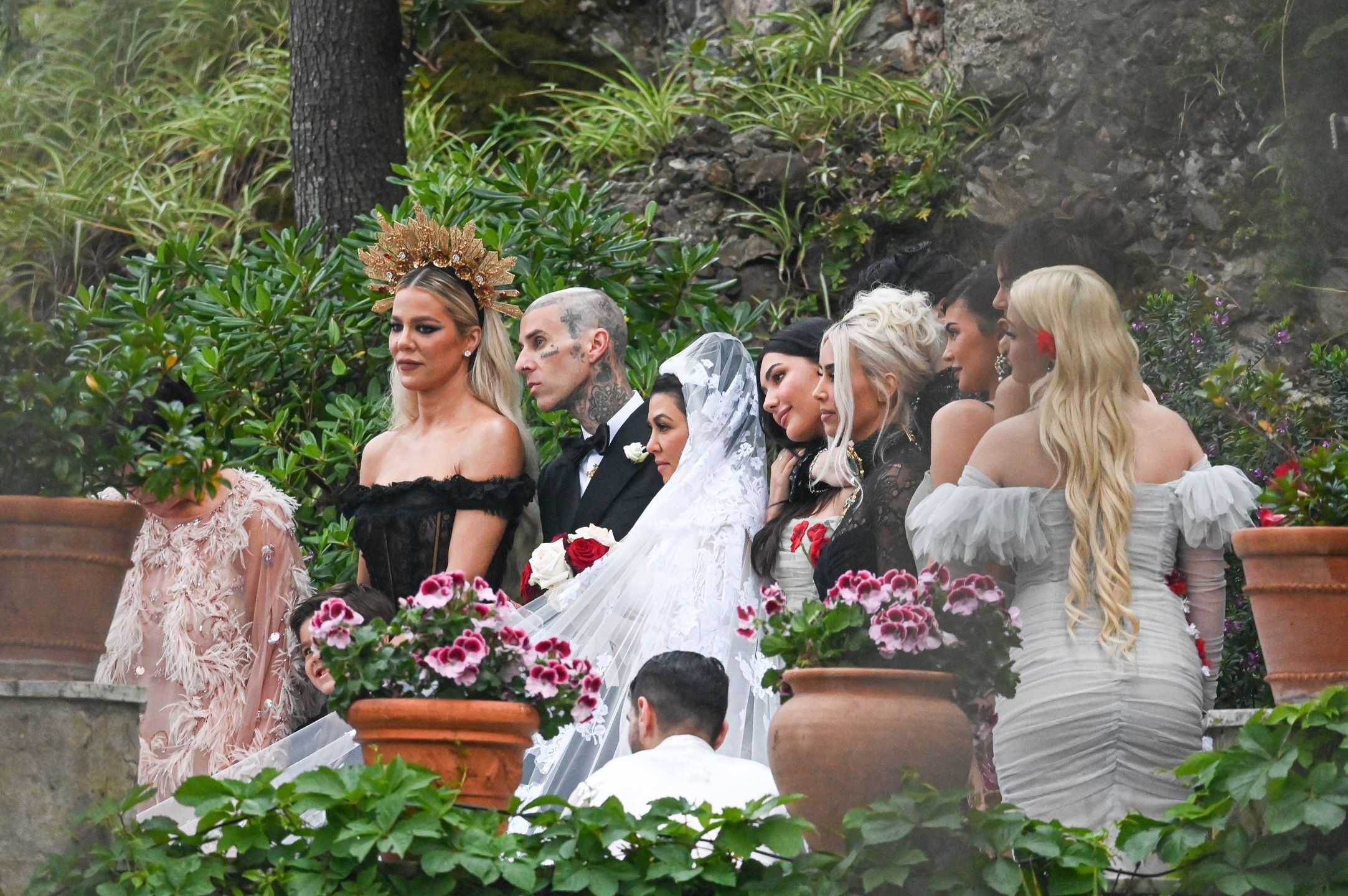 Tak wyglądał ślub Kourtney Kardashian i Travisa Barkera