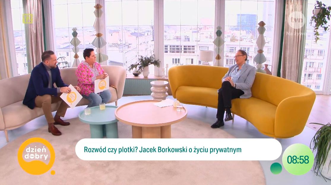 Jacek Borkowski gościł w "Dzień Dobry TVN"