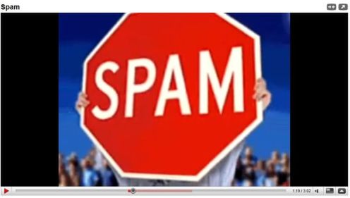 Spamerzy polubili YouTube 1
