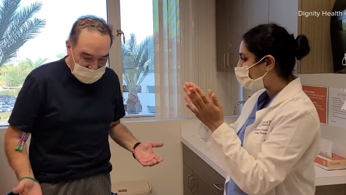 Pacjent pokonał przeciwności losu