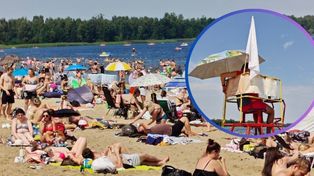 Dąbrowa Górnicza: Pogoria III pęka w szwach. Plażowicze korzystają z uroków słońca i orzeźwiającej wody. Zobacz ZDJĘCIA