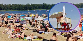 Dąbrowa Górnicza: Pogoria III pęka w szwach. Plażowicze korzystają z uroków słońca i orzeźwiającej wody. Zobacz ZDJĘCIA