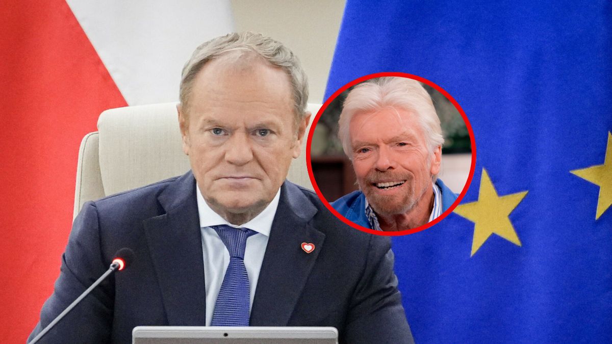 Branson chwali Tuska