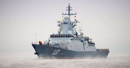 W Petersburgu zwodowano korwetę projektu 20385. Okręt został zniszczony przez pożar