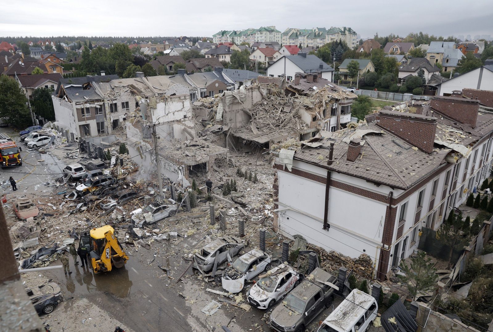Kijów po ataku