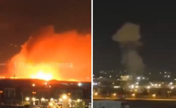 Atak na bazę USA. Na nagraniach widać eksplozję
