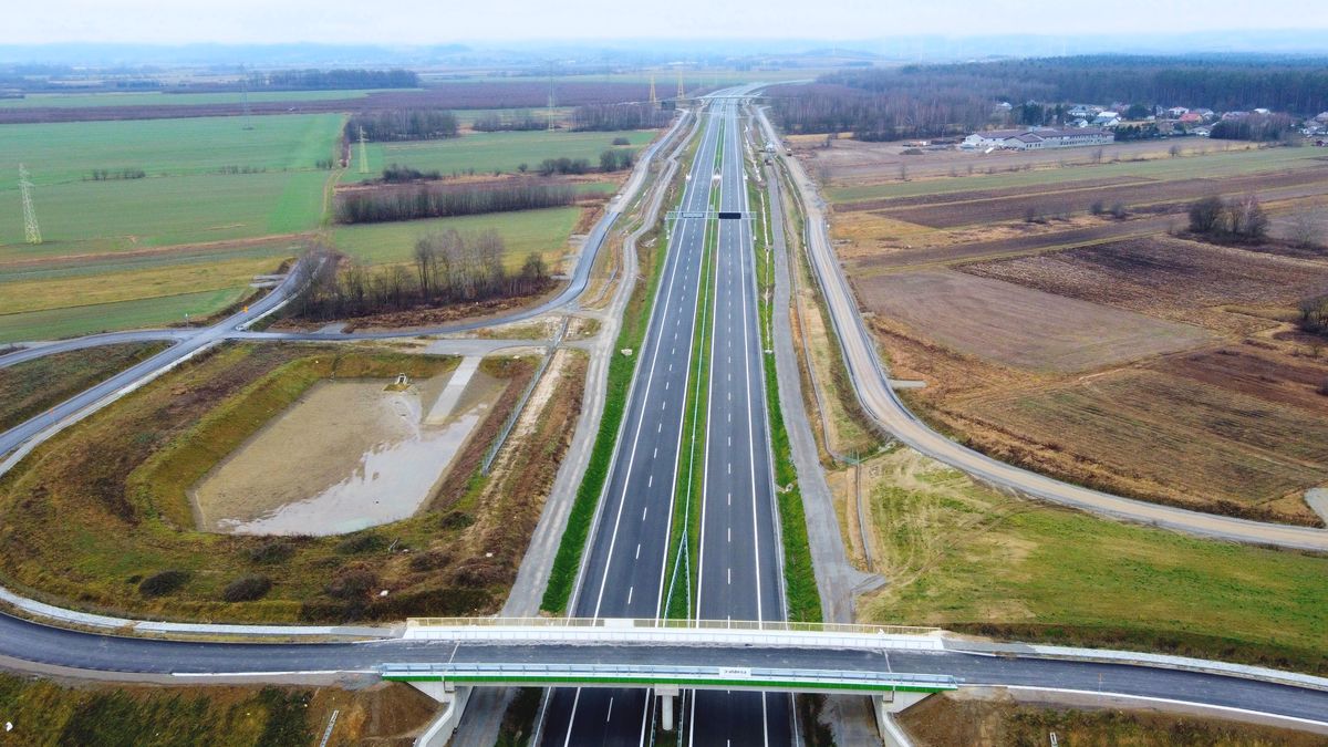 Trasa S19 na odcinku Krosno - Miejsce Piastowe