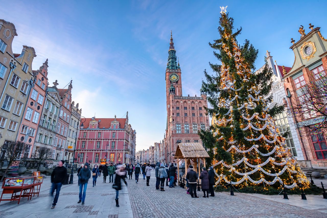 Gdańsk w okresie świątecznym jest niezwykle magiczny