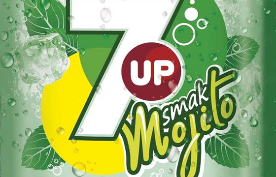 „Solo czy w miksie? Ty decydujesz!” - 7UP reklamowany w wersji Mojito