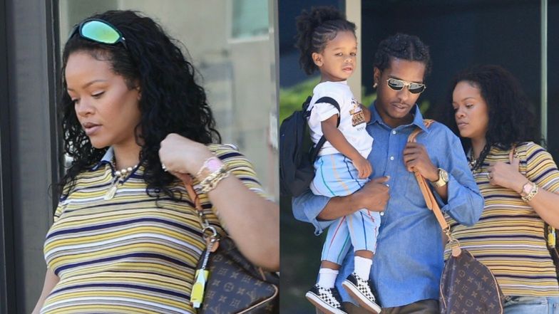 Rihanna i Asap Rocky z dziećmi u lekarza