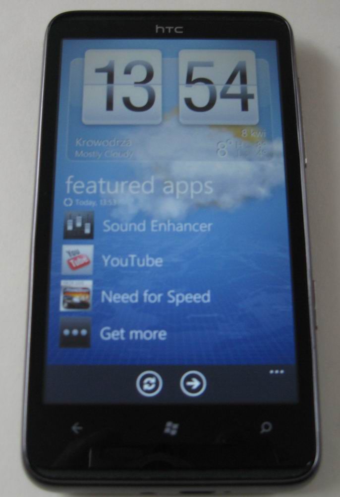 HTC HD7 - test 8