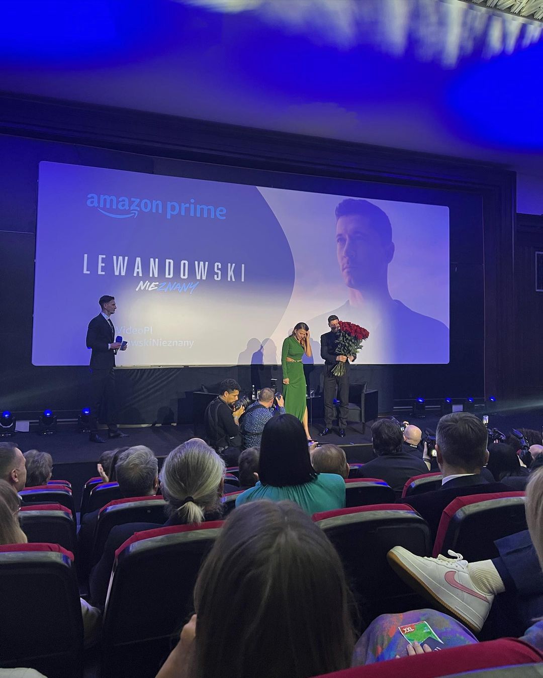 Kulisy premiery filmu o Robercie Lewandowskim 