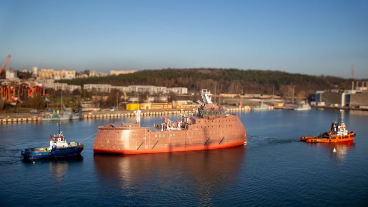 Stocznia CRIST S.A. pomyślnie zakończyła budowę i przekazanie ka