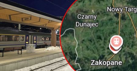 Awantura w pociągu. Policja interweniowała w Poroninie