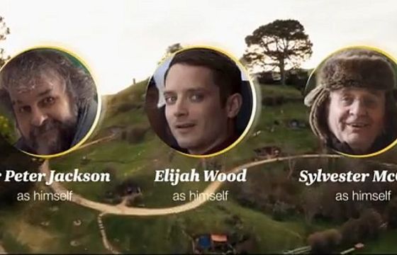 Sceny z „Hobbita” reklamują linie lotnicze Air New Zealand (wideo)