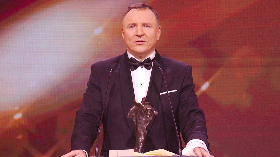 Jacek Kurski na gali "Wiktory 2021"