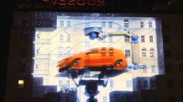 Największą interaktywną projekcję 3D funduje producent Chevroleta [wideo] 1