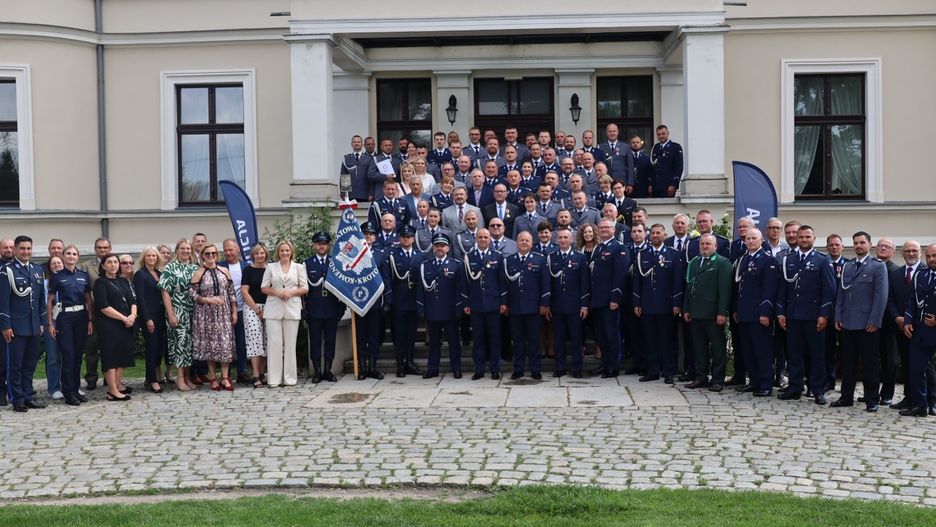 Powiatowe Obchody Święta Policji odbyły się w Pałacu w Orli