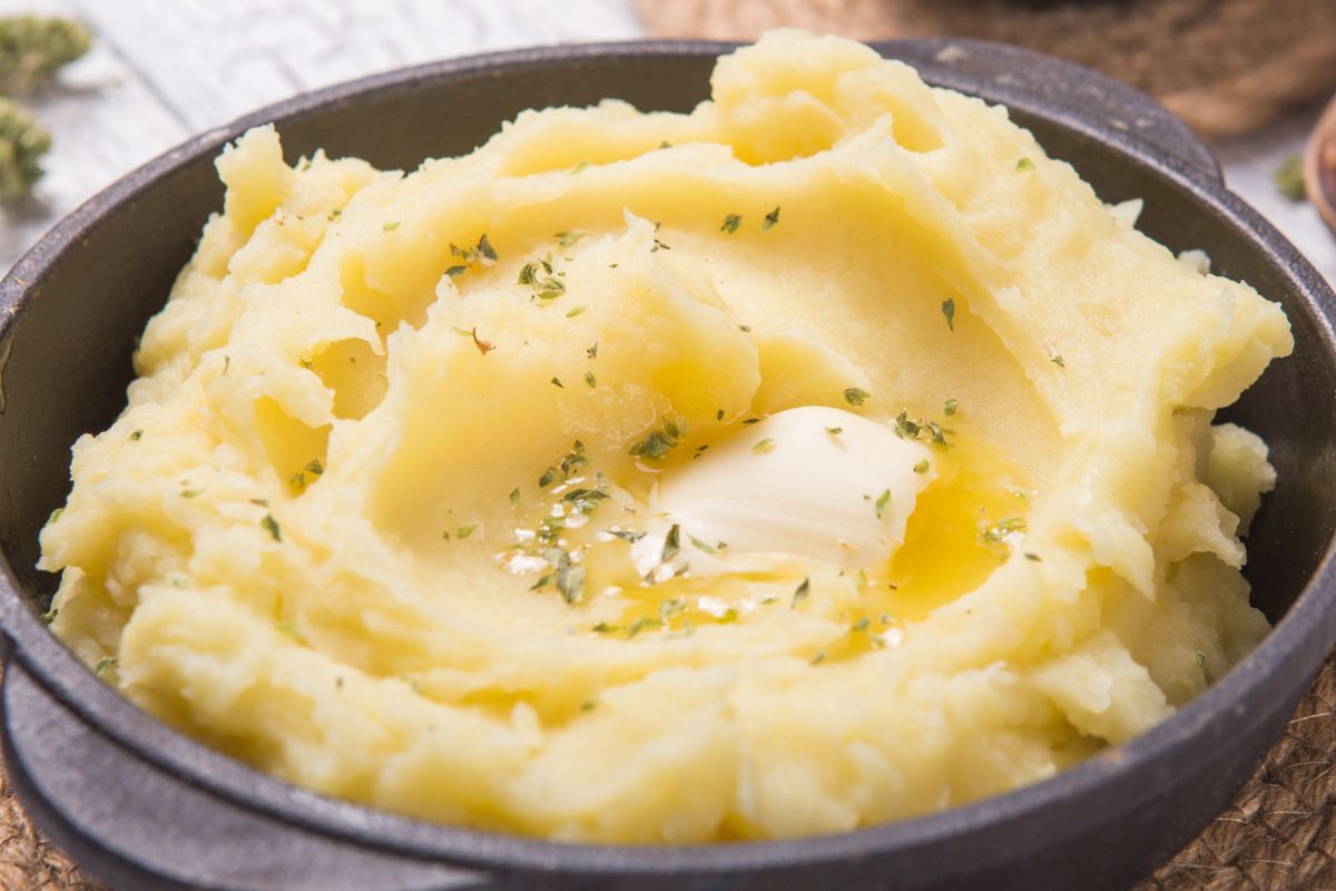 Pyszne i aromatyczne puree ziemniaczane