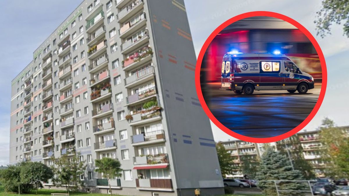 Stalowa Wola: 18-latek spadł z 10. piętra
