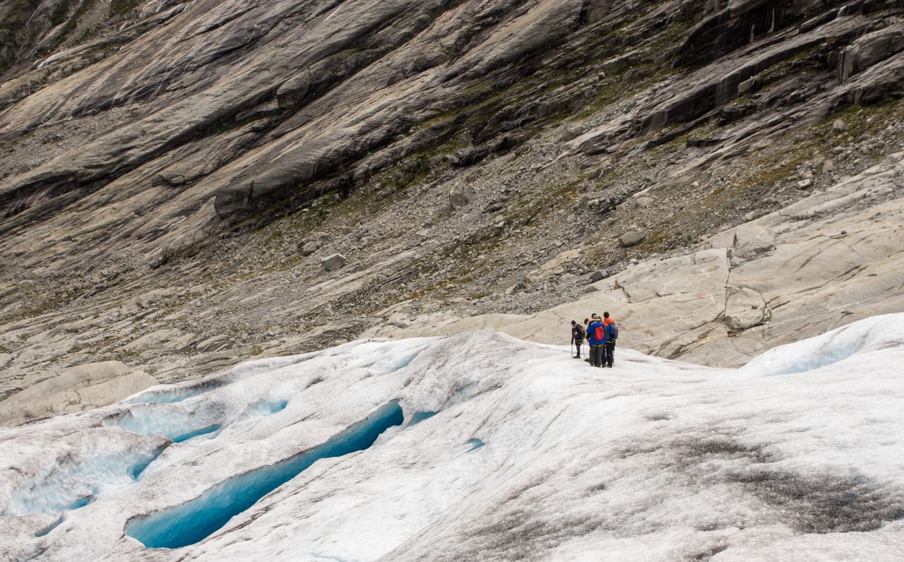 Nigardsbreen is melting at an express pace