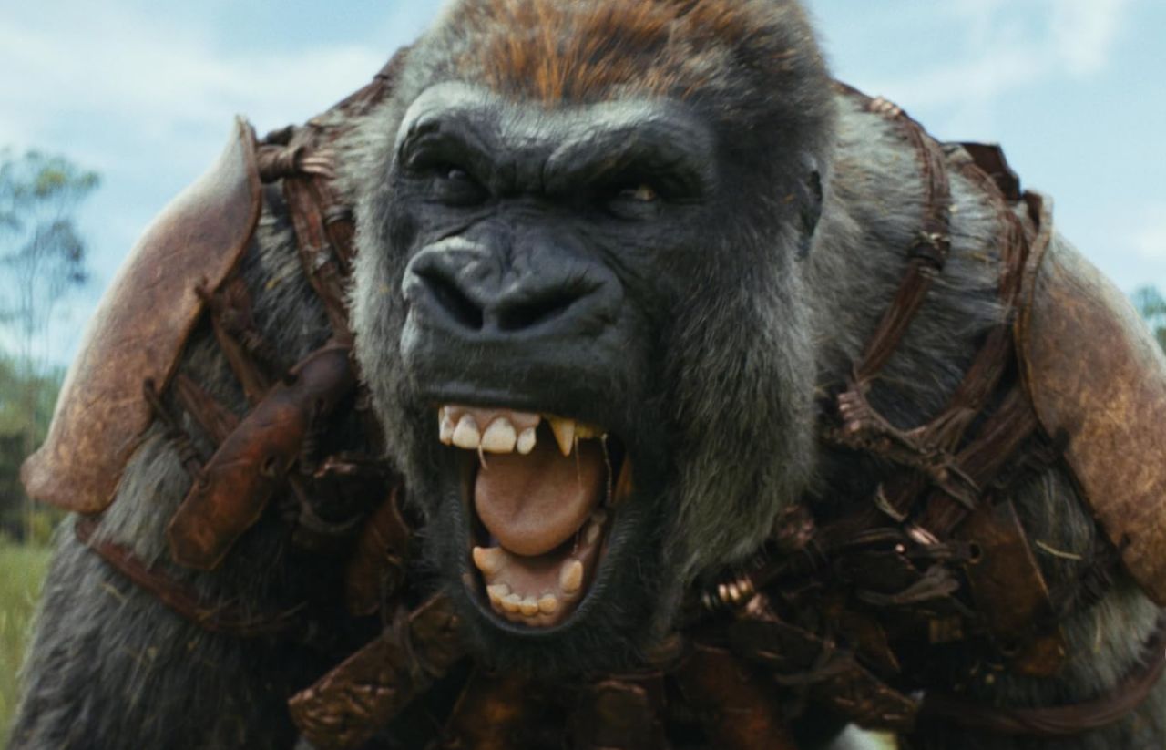 "Kingdom of the Planet of the Apes" debuts solid, faces critique