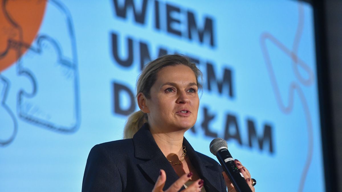Minister edukacji Barbara Nowacka