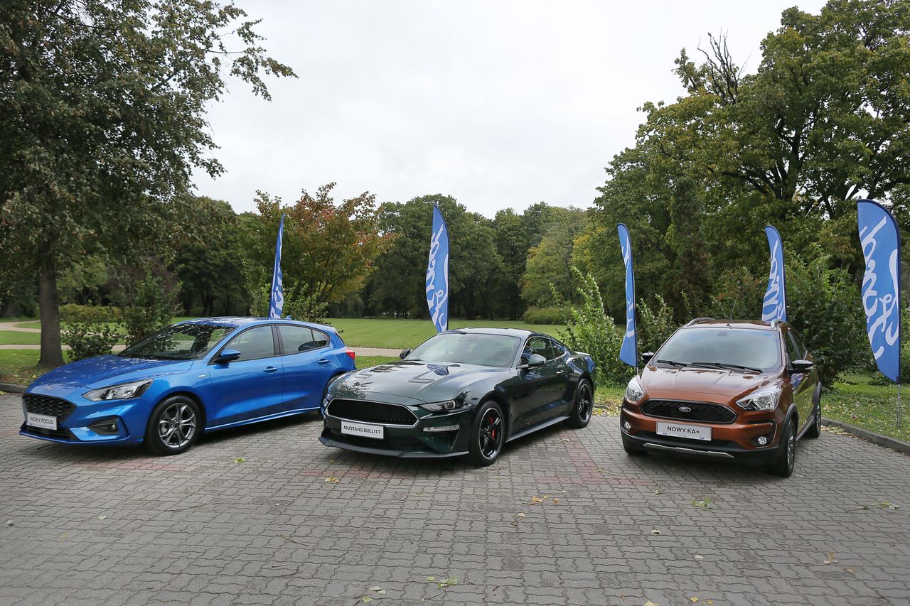 Ford wprowadza na rynek szereg nowości. Do gry wchodzi Ka+ Active, Focus i Mustang Bullitt