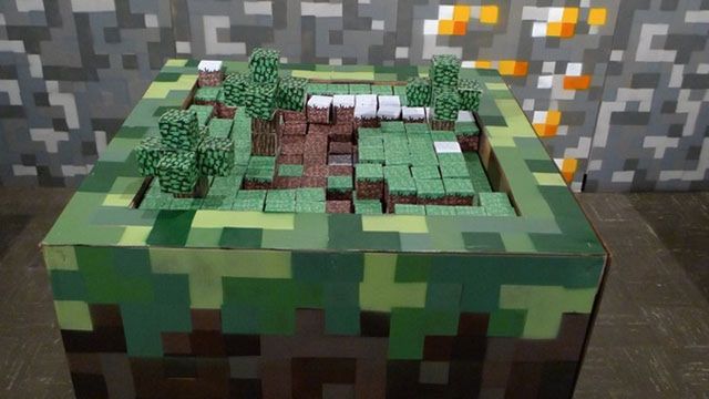 Minecraft jako gra planszowa 2