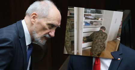 Części tupolewa w domu? Przeszukanie u człowieka Macierewicza