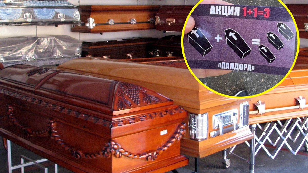 Rosyjski zakład pogrzeby skomentował kontrowersyjną akcję reklamową, którą miał rzekomo zainicjować 