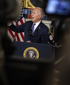"Jak on śmie?". Biden wściekły na konferencji