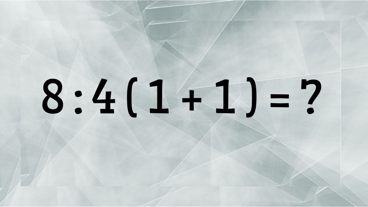 Zagadka matematyczna, o której wynik ludzie się kłócą. Znasz poprawną odpowiedź?