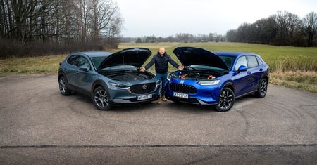 Porównanie: Honda ZR-V kontra Mazda CX-30. Sprawdziłem, co jest wydajniejsze — silnik spalinowy czy hybryda?