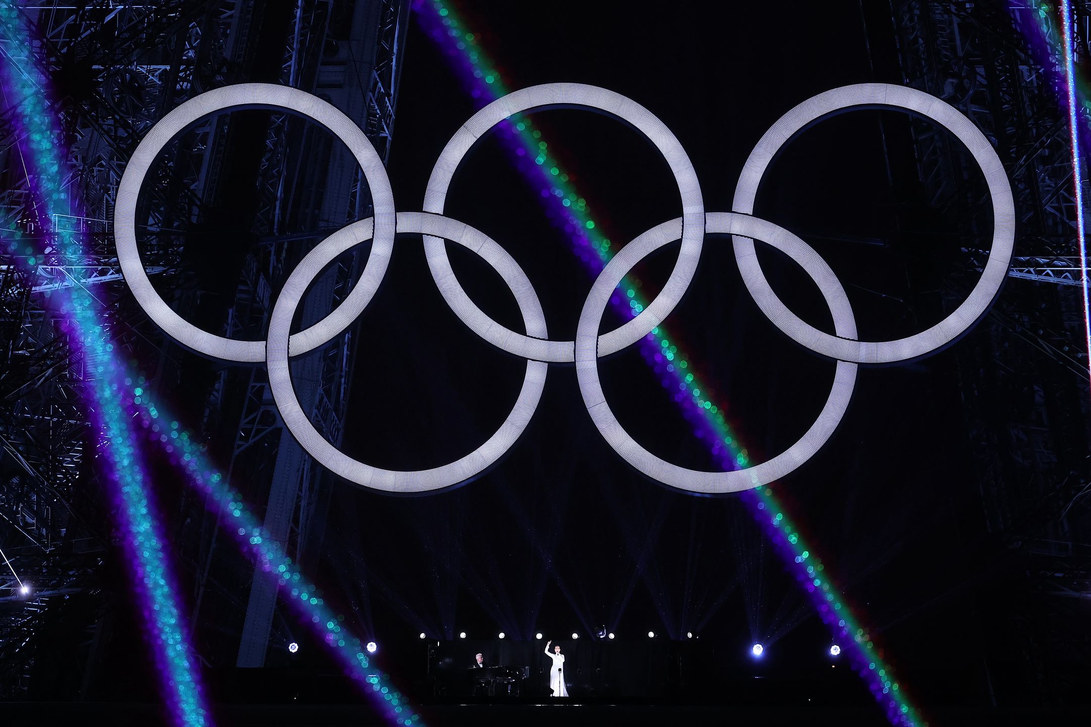 Występ Celine Dion podczas ceremonii otwarcia Letnich Igrzysk Olimpijskich w Paryżu