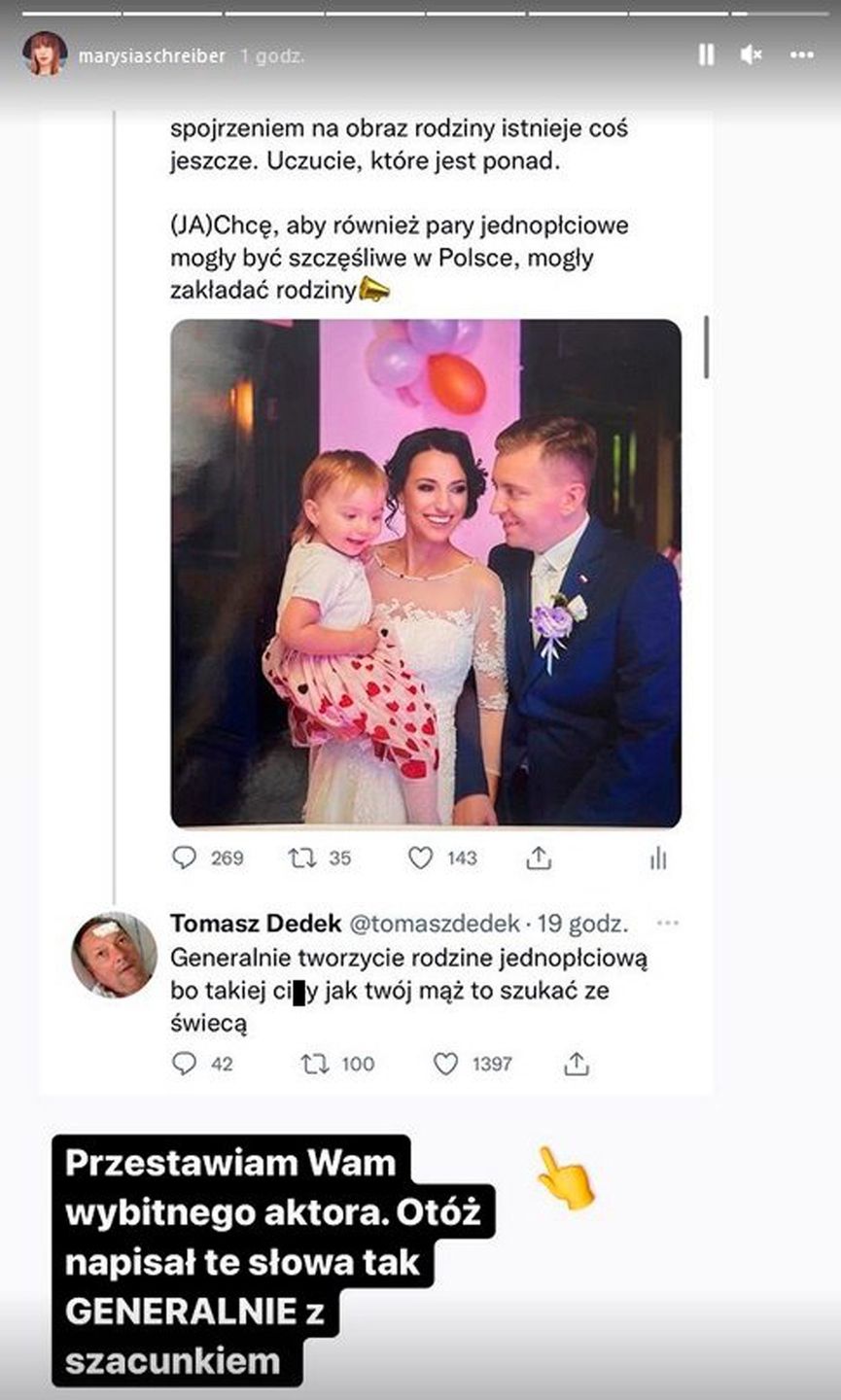 Tomasz Dedek nazwał ministra Łukasza Schreibera "ci*ą" 
