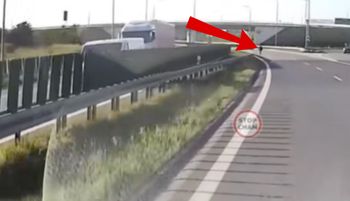 Ujęcia z S7. Włosy aż stają dęba. Musieli uciekać