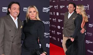 Michel Moran pozuje na Telekamerach z MŁODSZĄ o 10 lat nową ukochaną (ZDJĘCIA)