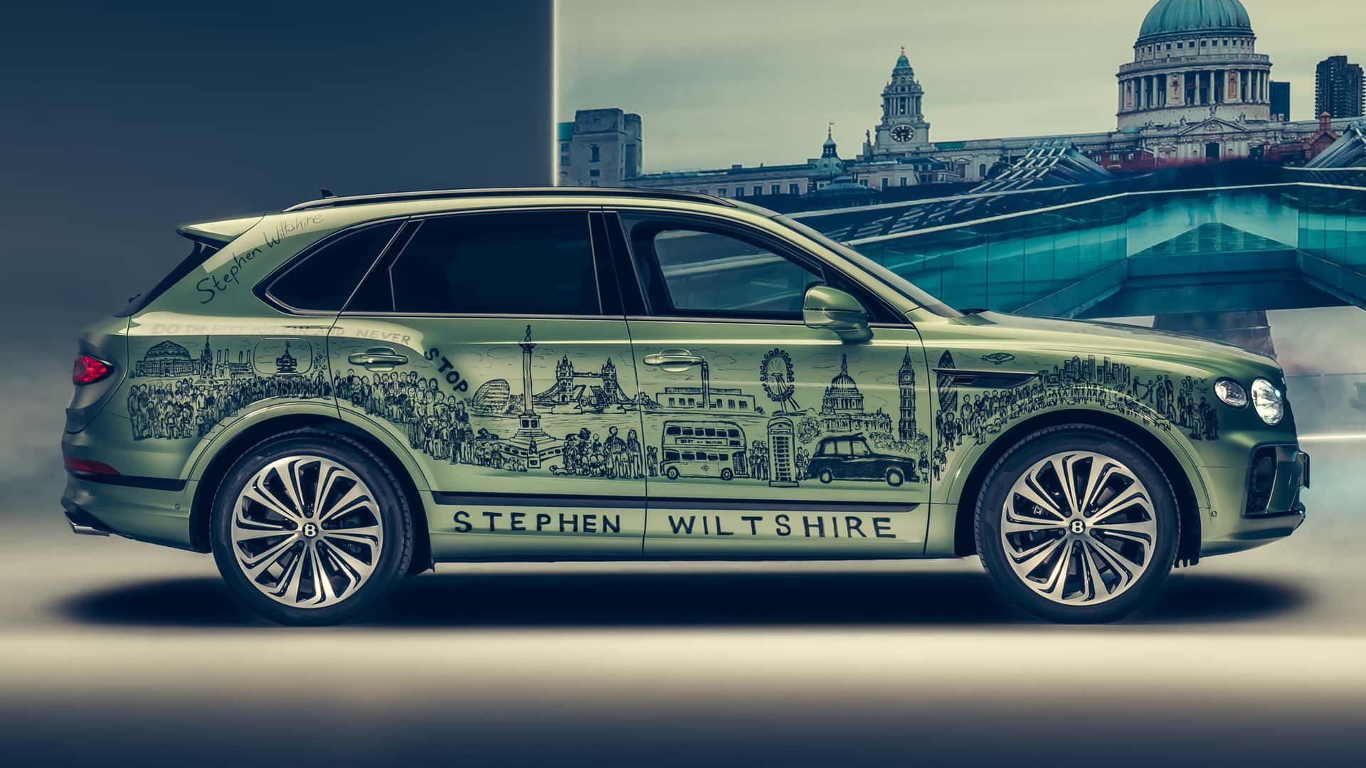Bentley Bentayga Art Car